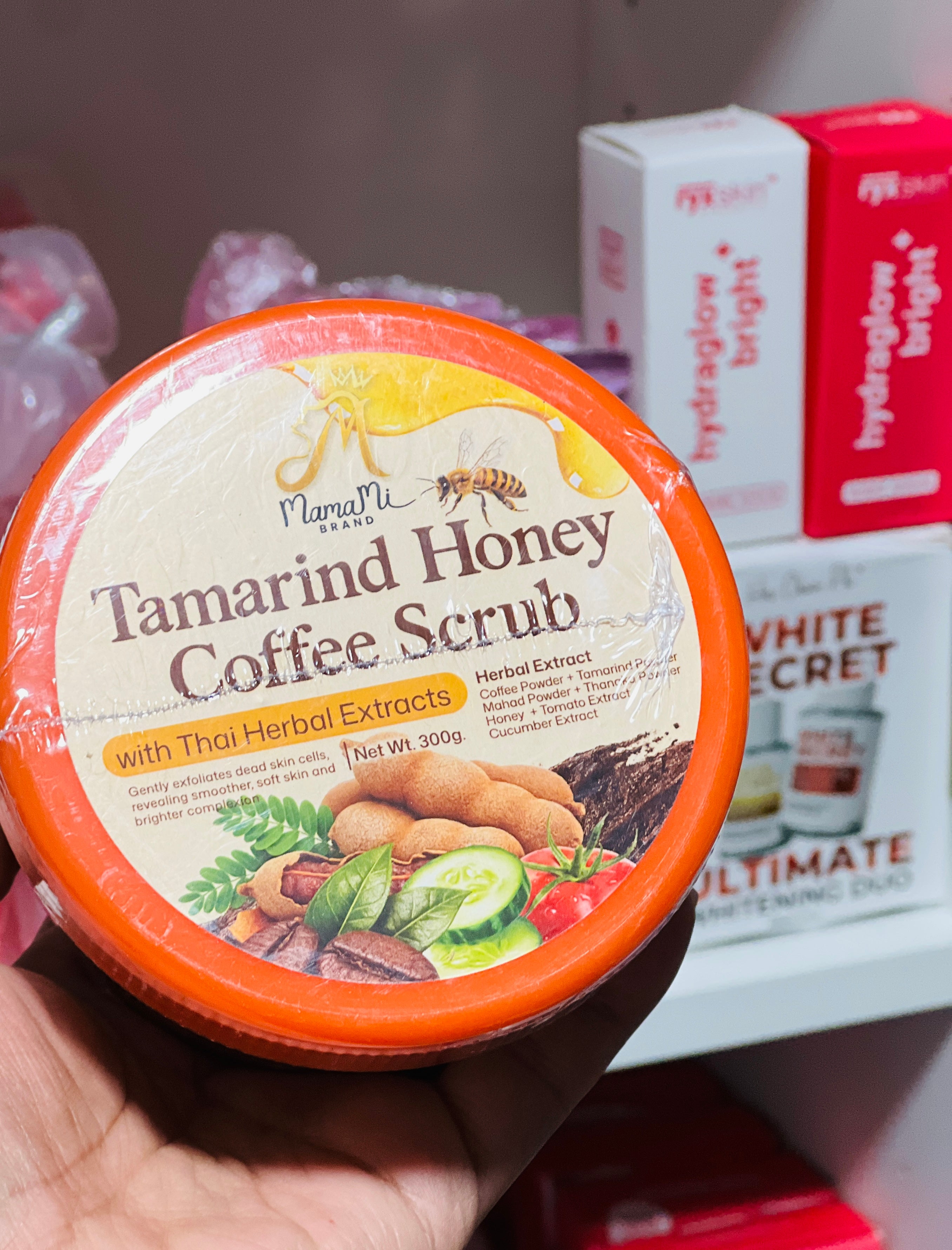 MamaMi Tamarind Honey Coffee Scrub 300g
