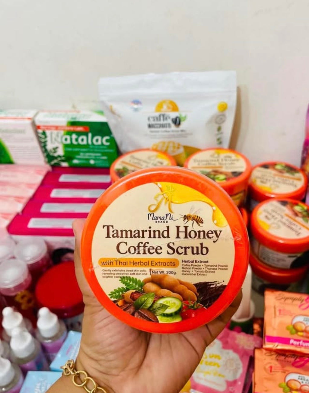 MamaMi Tamarind Honey Coffee Scrub 300g