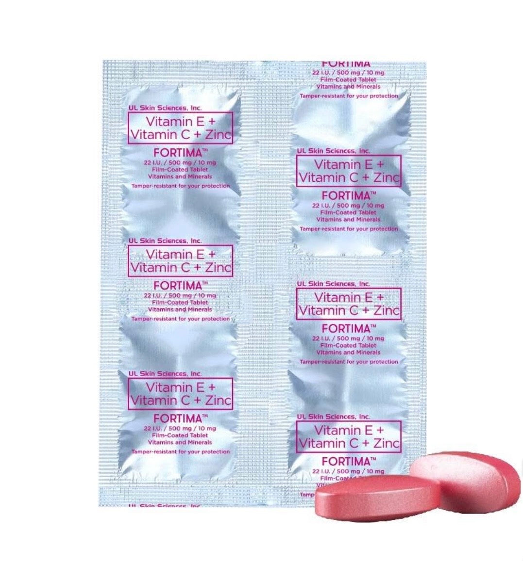 Fortima Vitamin E, C, plus Zinc 30tabs
