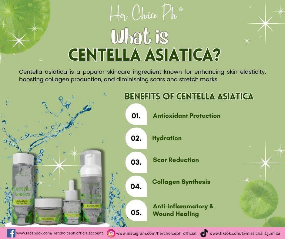 Her Choice Ph Centella Asiatica Premium Repair Set