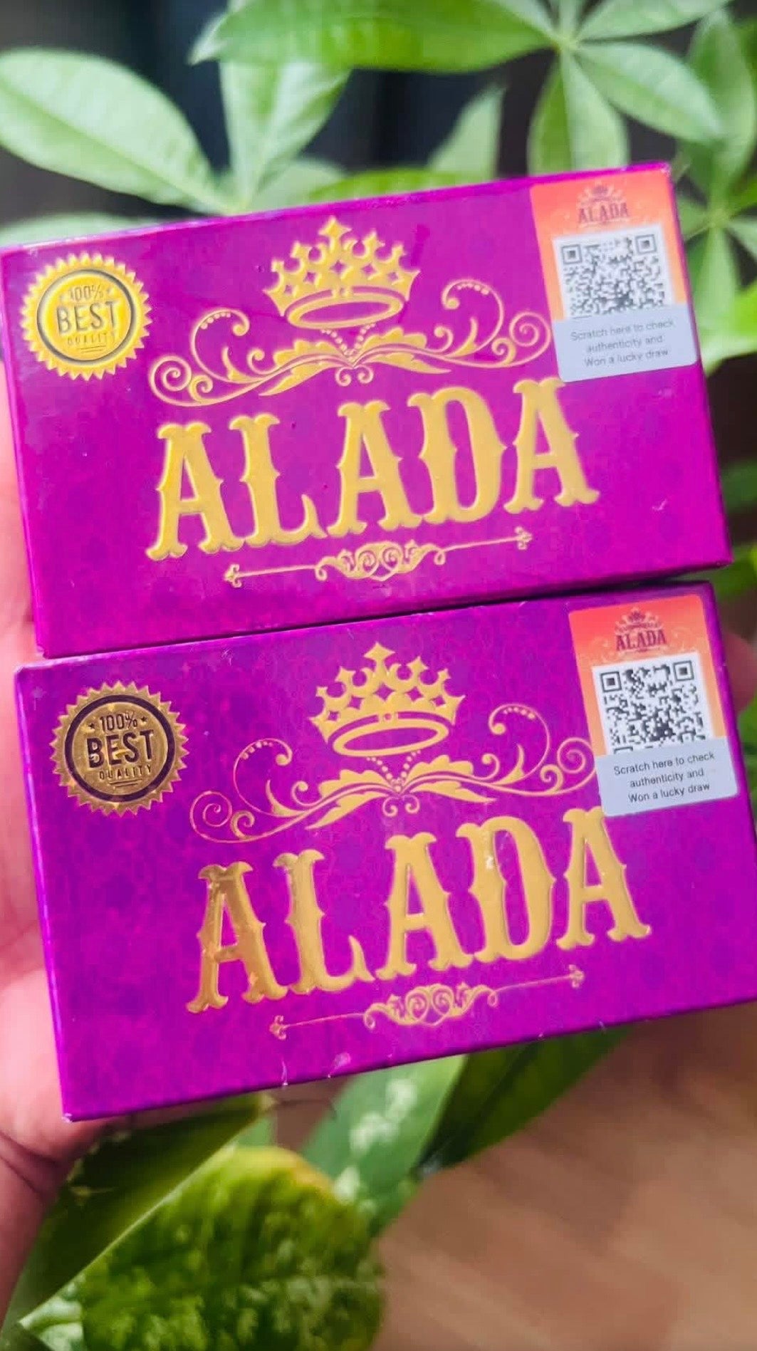 ALADA SOAP Premium Skin Nourishing Bar with Carambola & Algae Extracts – 160g