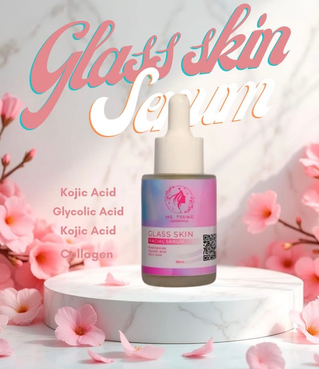 MS TSUNG ESSENTIALS – GLASS SKIN FACIAL SERUM 30ML