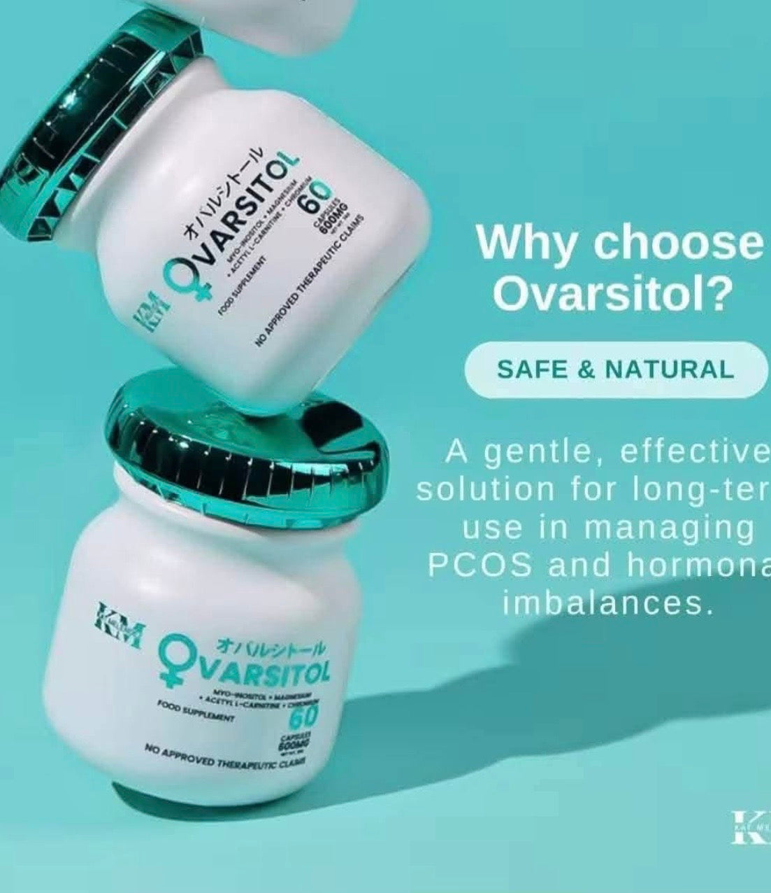 OVARSITOL SUPPLEMENT 60 CAPSULES BY KATH MELENDEZ