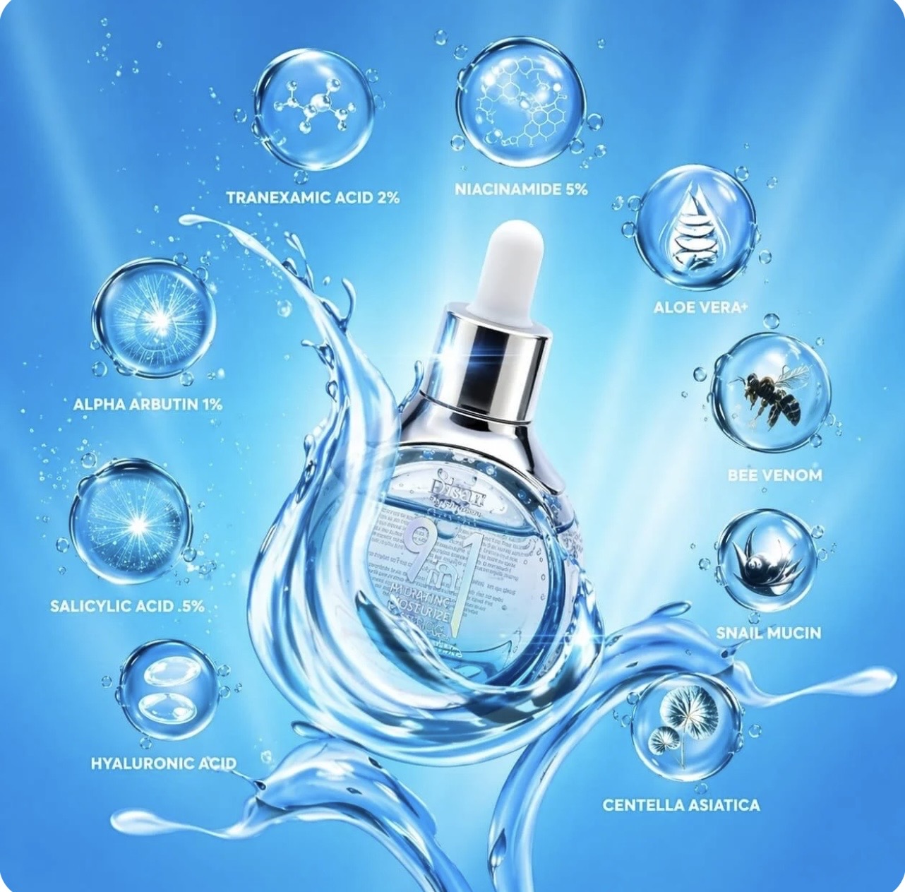 Hikari Skin Essentials 9 in 1 Miracle Serum 30ml