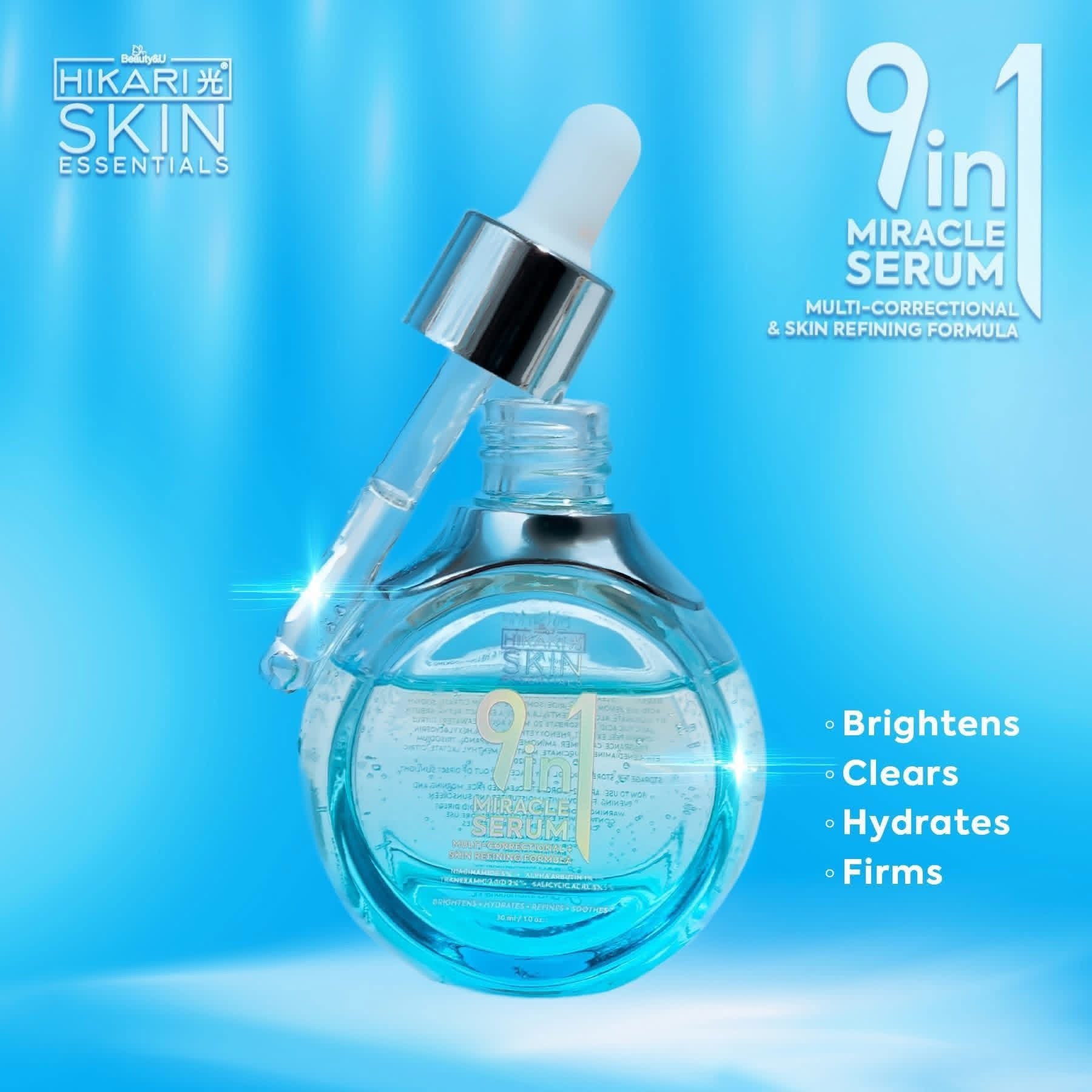 Hikari Skin Essentials 9 in 1 Miracle Serum 30ml