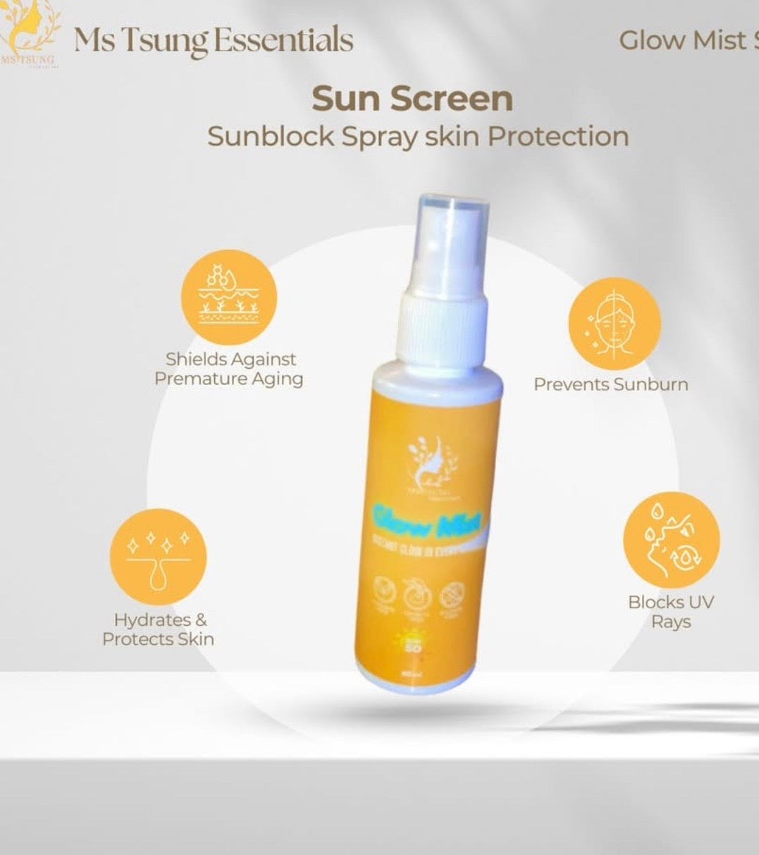 Ms. Tsung Glow Mist SPF 50 - 60ml