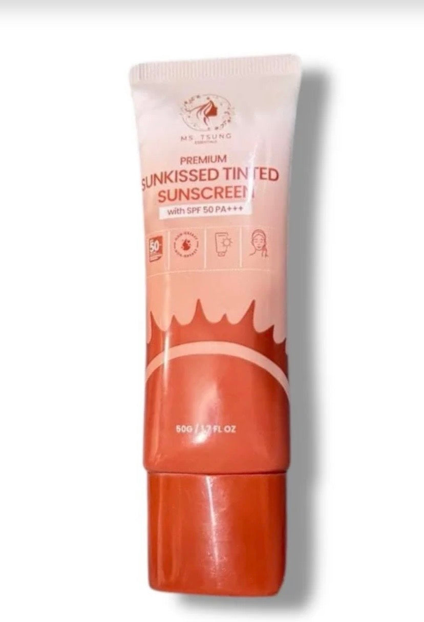 Ms. Tsung Premium Sunkissed Tinted Sunscreen SPF50 - 50g