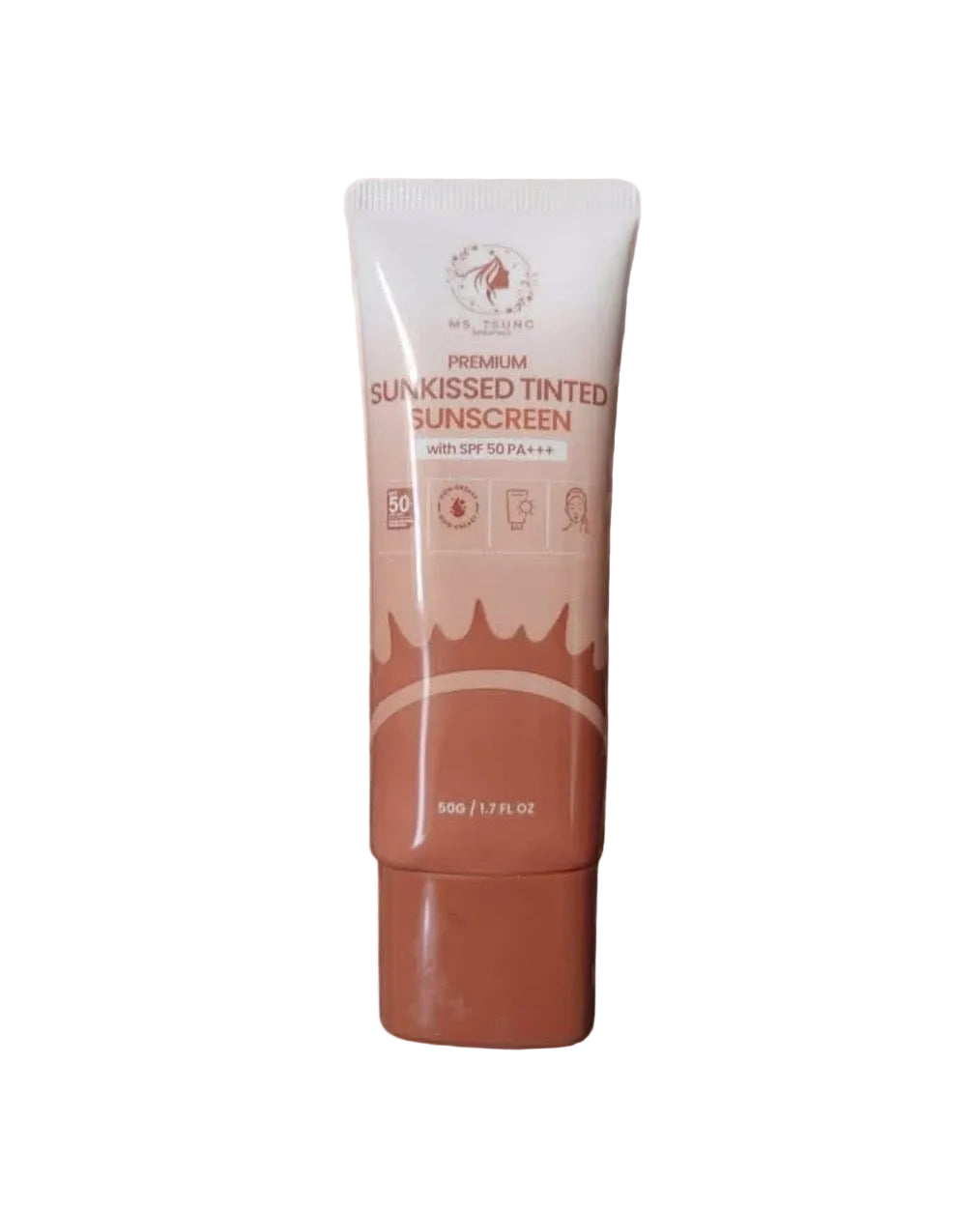 Ms. Tsung Premium Sunkissed Tinted Sunscreen SPF50 - 50g