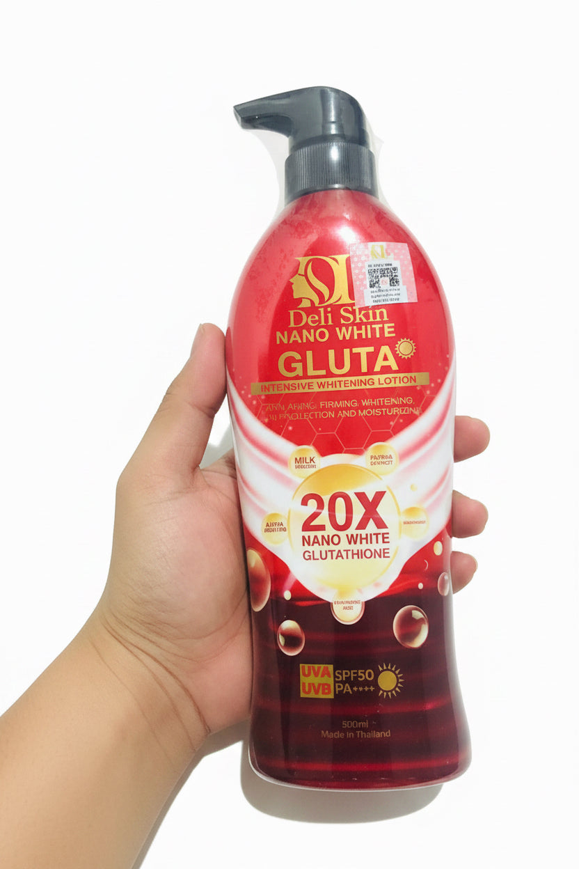 Deli Skin 20X Nano White Glutathione SPF 50 PA+++ 500ml