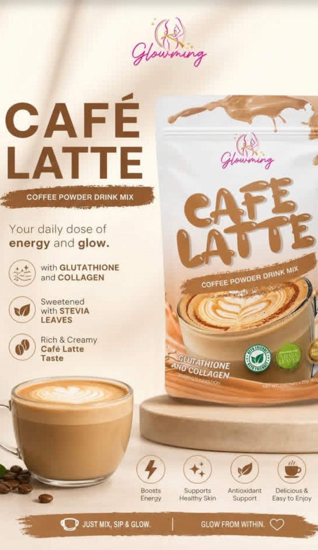 Caffee Latte by Glowming Slimming Coffee