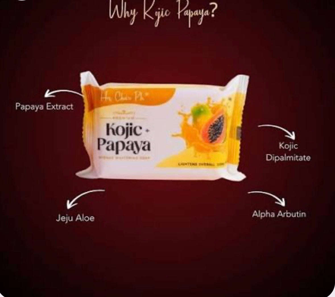 Her Choice Kojic Papaya Soap 120g