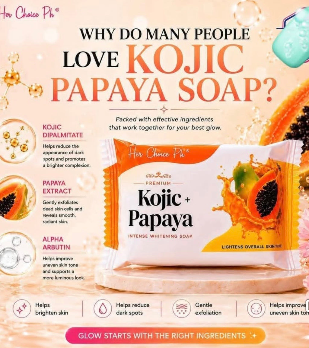 Her Choice Kojic Papaya Soap 120g
