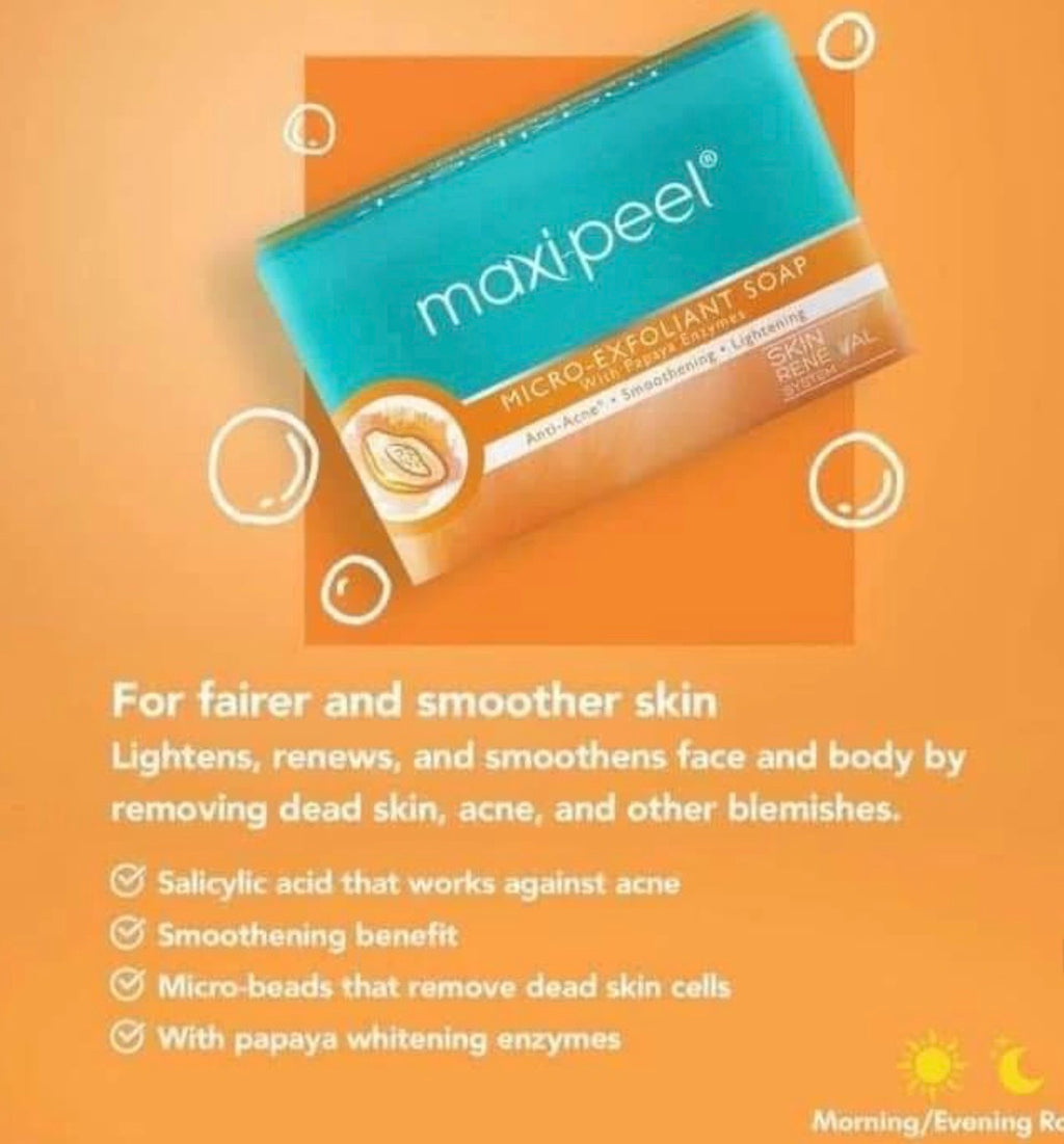 Maxipeel Micro Exfoliant Soap with Papaya Enzymes 125g