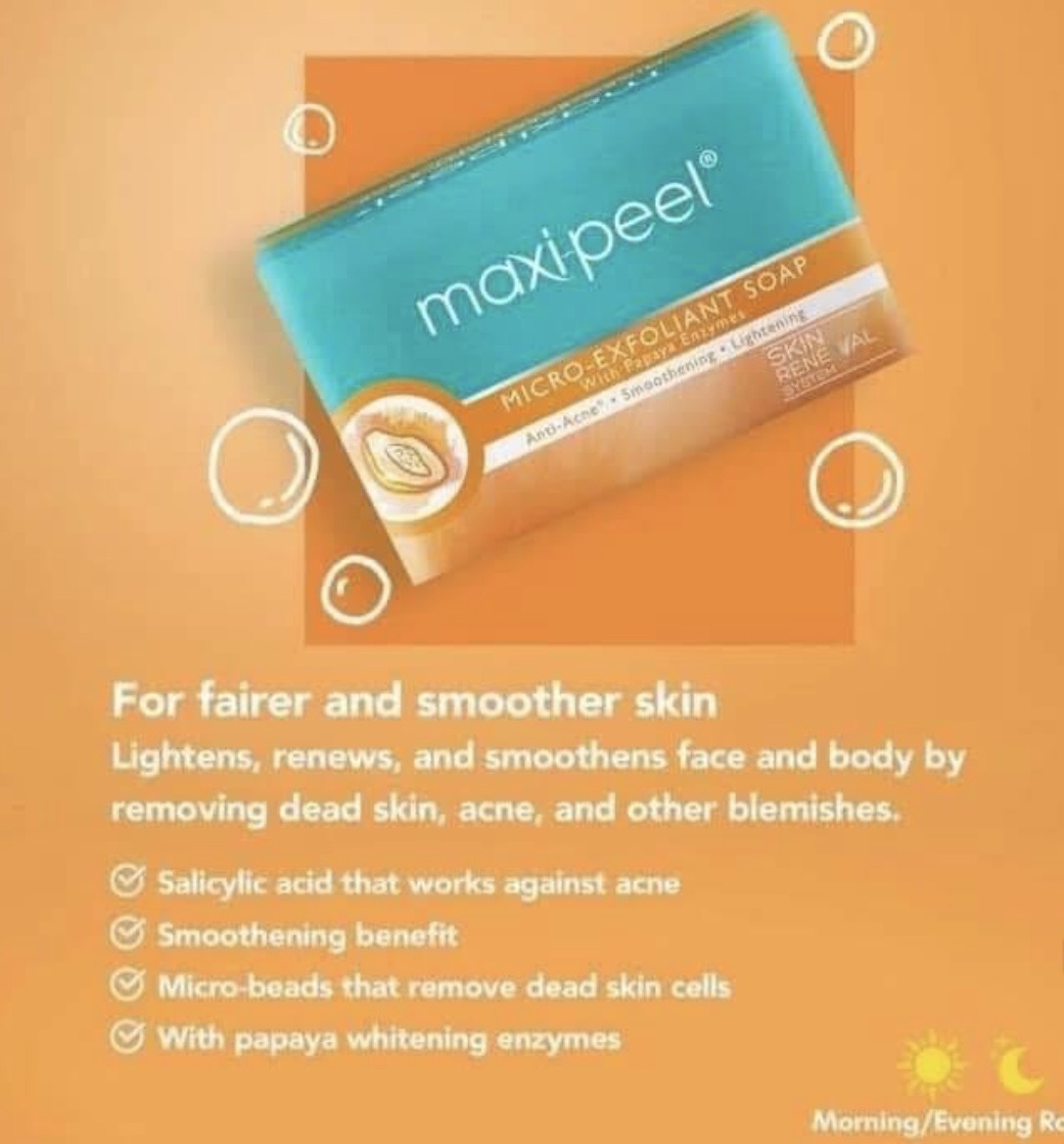 Maxipeel Micro Exfoliant Soap with Papaya Enzymes 125g
