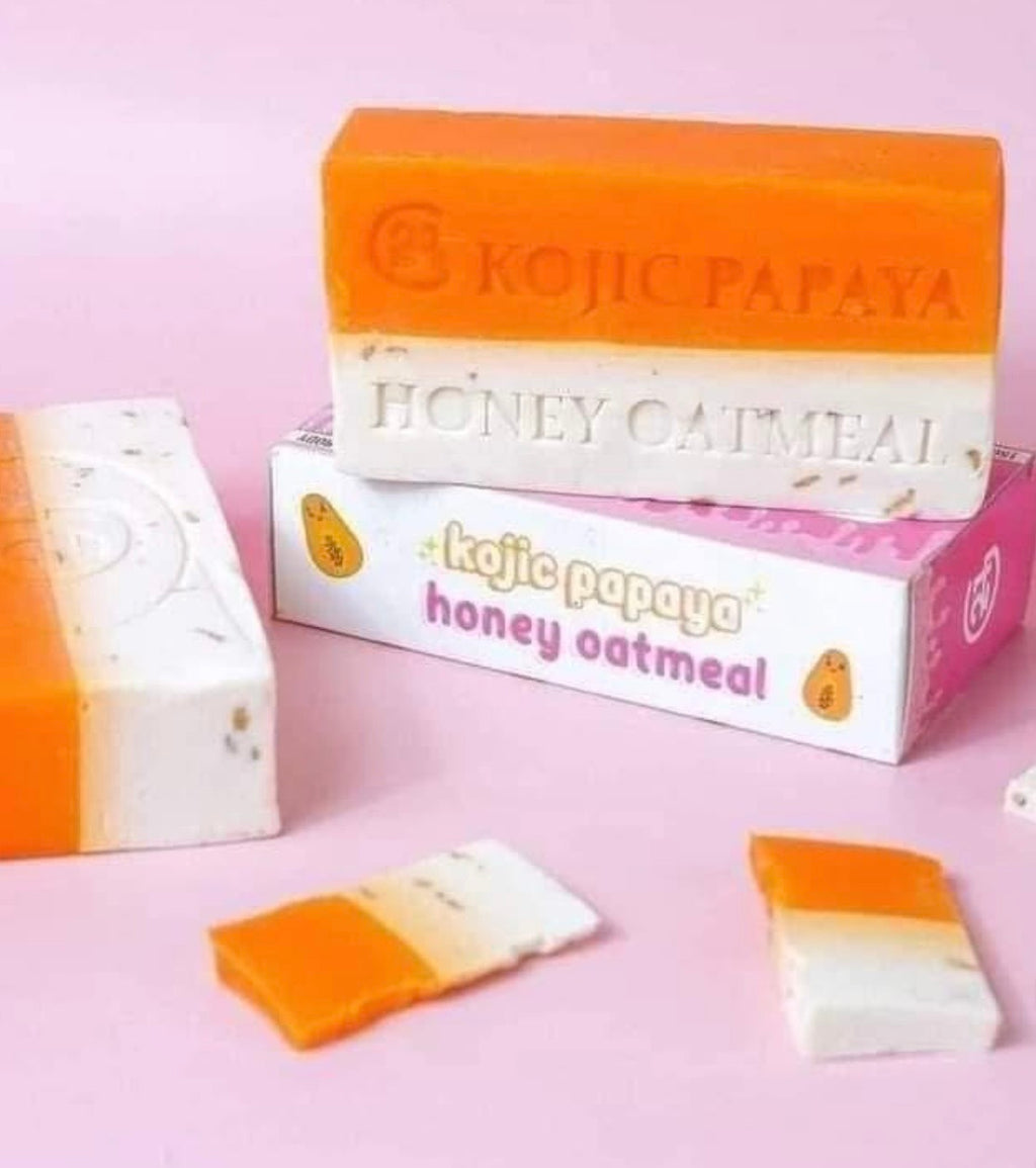 G21 Kojic Papaya Honey Oatmeal Duo Soap