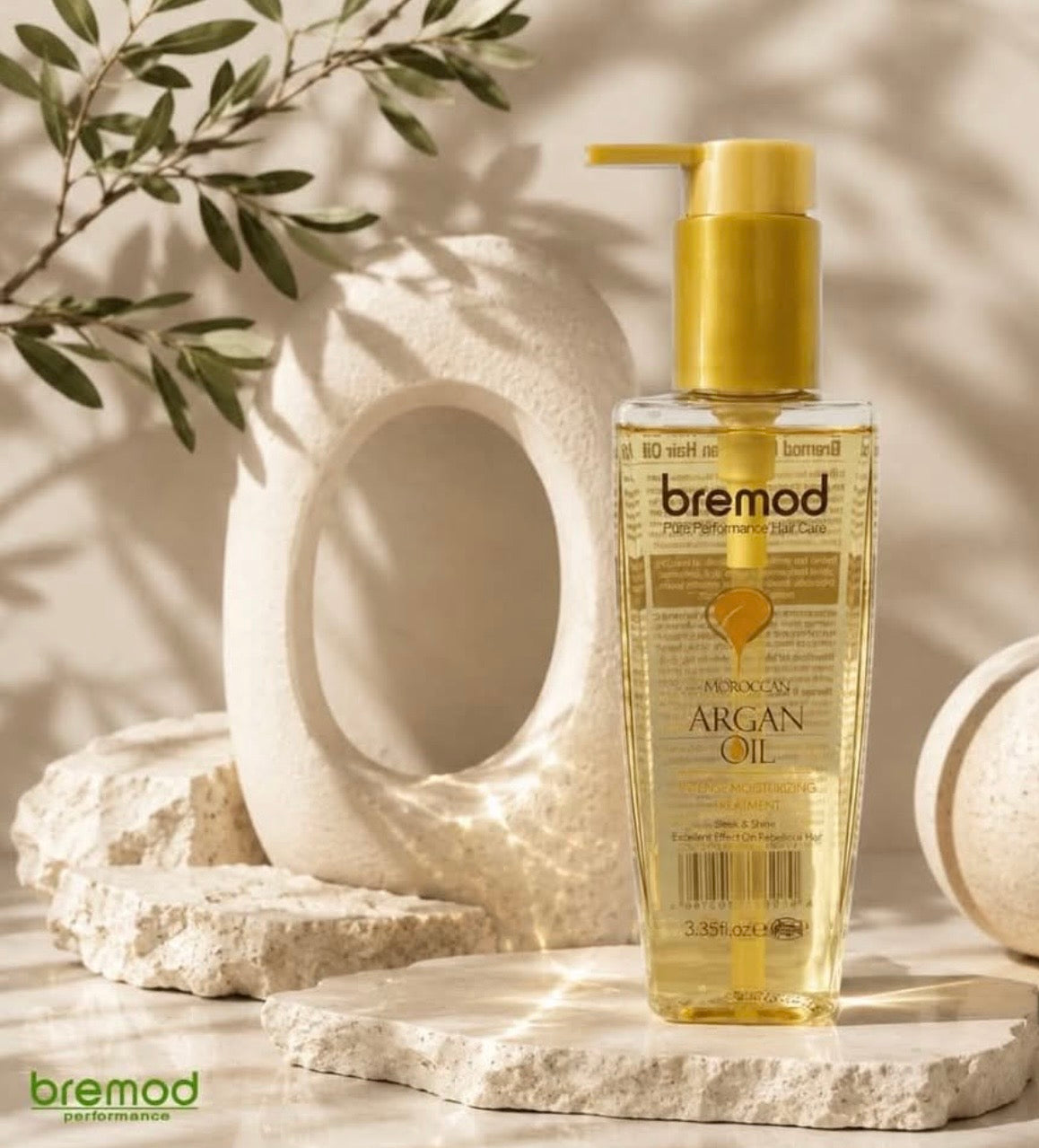 BREMOD Performance Moroccan Argan Oil Intense Moisturizing Treatment 100ml