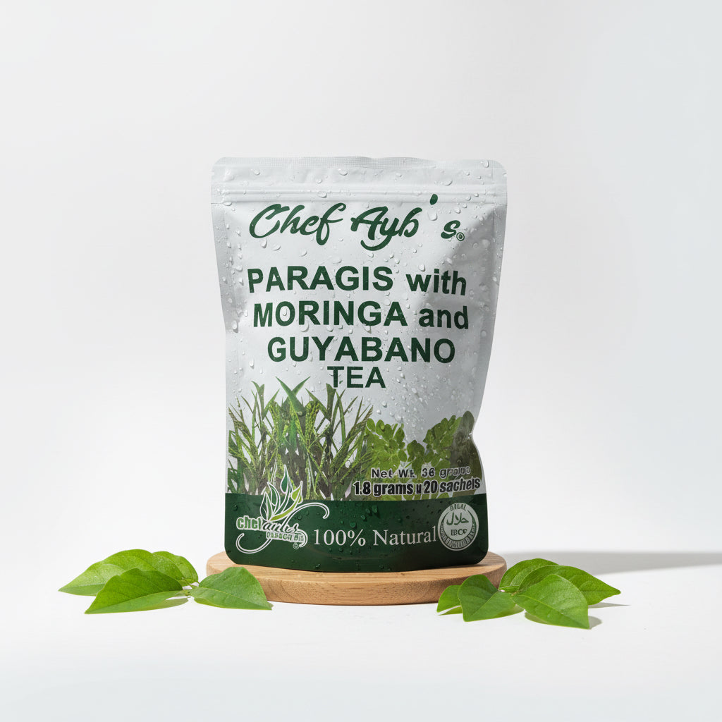 Chef Aybs PARAGIS with Moringa and Guyabano Tea (20 Tea bags)