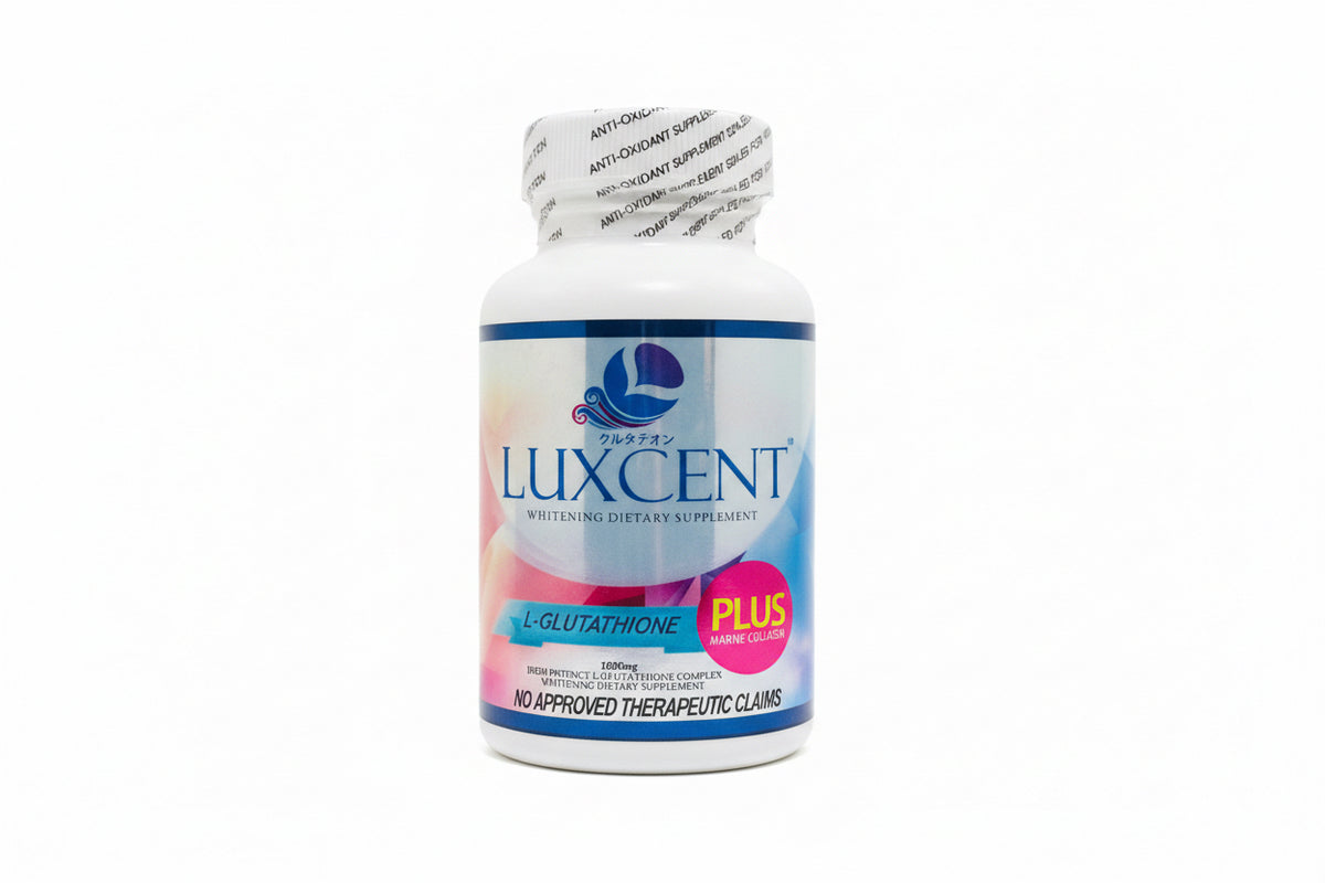 Luxcent Glutathione Plus Capsules with Marine Collagen - 1800mg