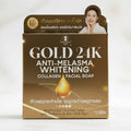 Gold 24K Anti-Melasma Whitening Collagen Facial Soap