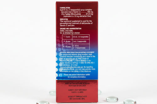 ASCORBIC ACID ZINC CEELIN PLUS SYRUP 120ml