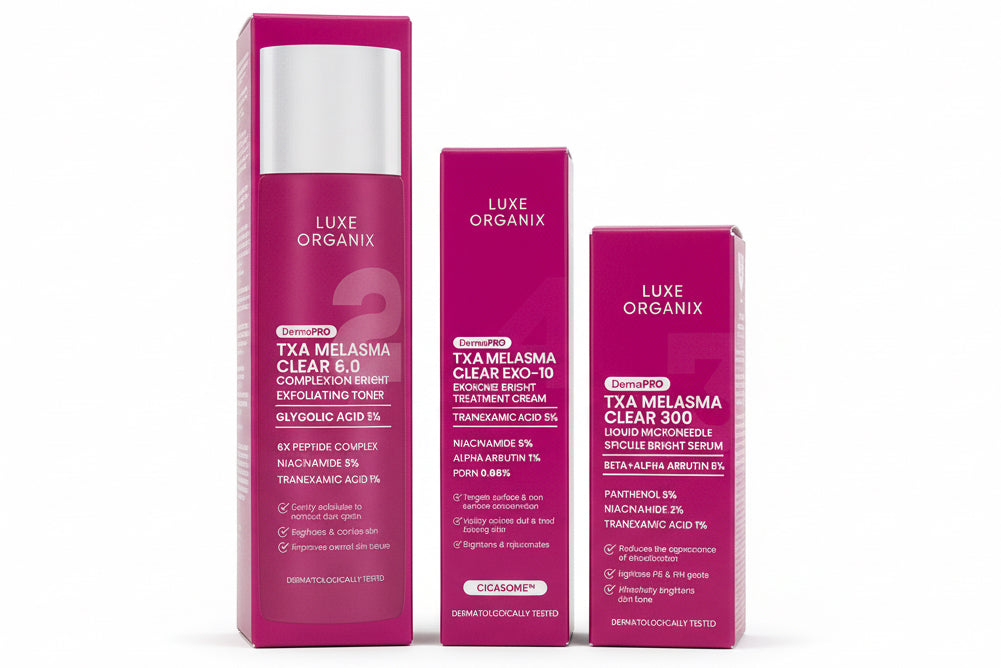 Luxe Organix TXA Melasma Clear Bundle Set