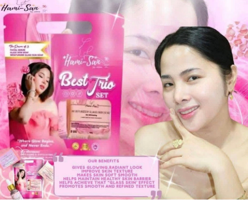 Hami-san Best Trio skincare Set (New Packaging)