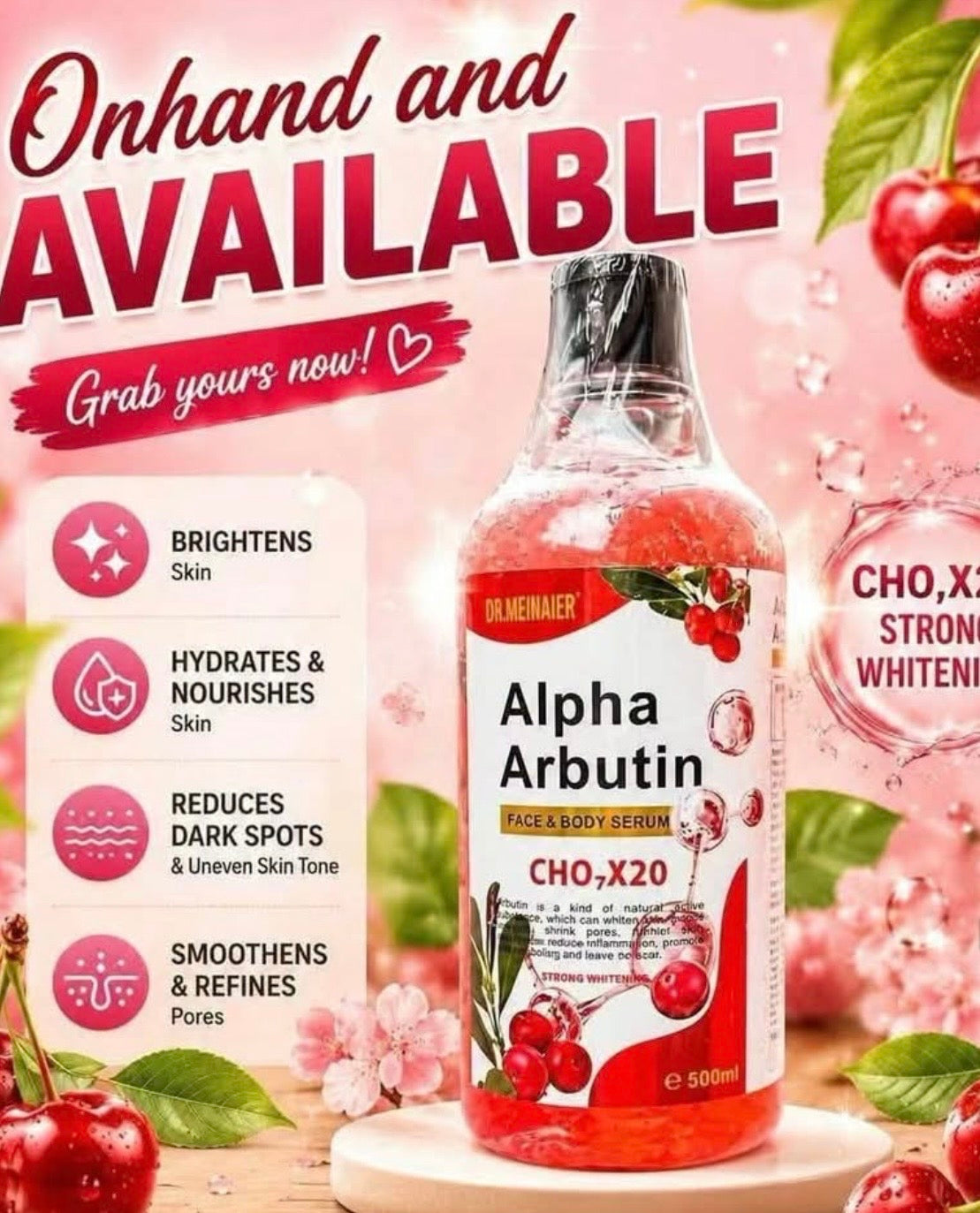 Dr Meinaier Alpha Arbutin Serum 500ml