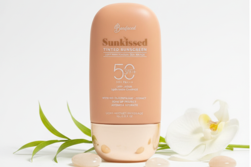 Barefaced Sunkissed TINTED Sunscreen SPF 50 PA++++, 50g