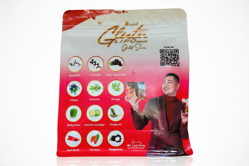 Gluta Lipo 12 in 1 - Red Iced Tea 10 Sachets