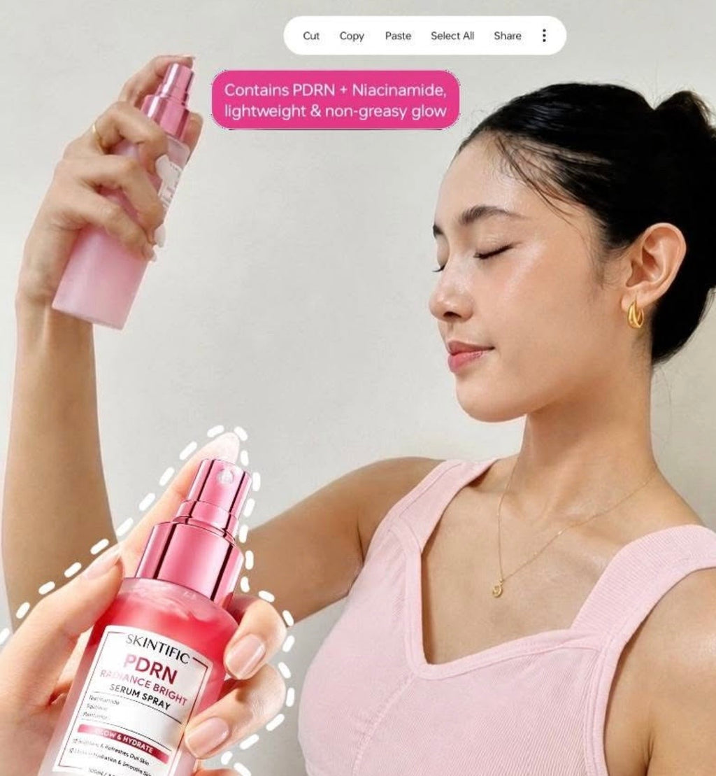 Skintific PDRN Radiance Bright Serum Spray 100ml