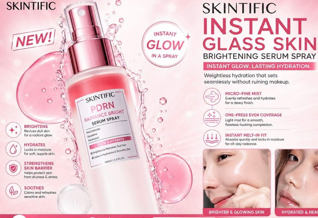 Skintific PDRN Radiance Bright Serum Spray 100ml
