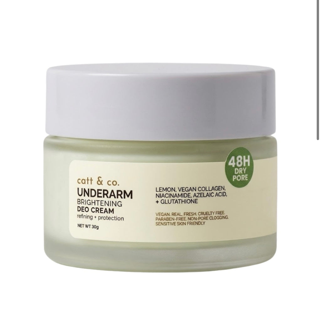 Catt & Co Underarm Brightening Deo Cream 30g
