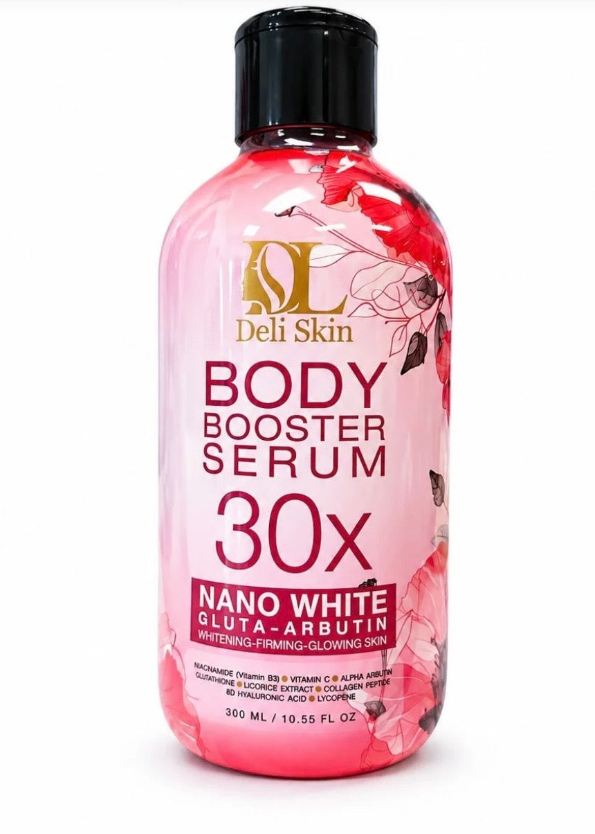 Deli Skin Body Booster Serum 30x Nano White Gluta Arbutin 300ml