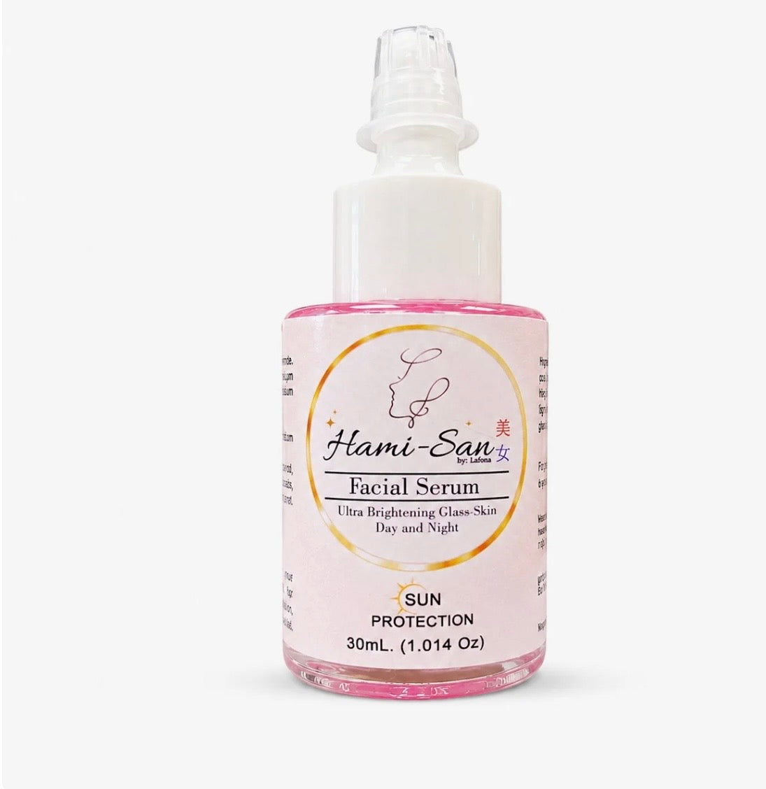 Hami-San Facial Serum 30mL – Niacinamide & Vitamin C Glow Serum with Hyaluronic Acid & Centella | Lightweight Hydrating & Smoothing Skin Care Formula