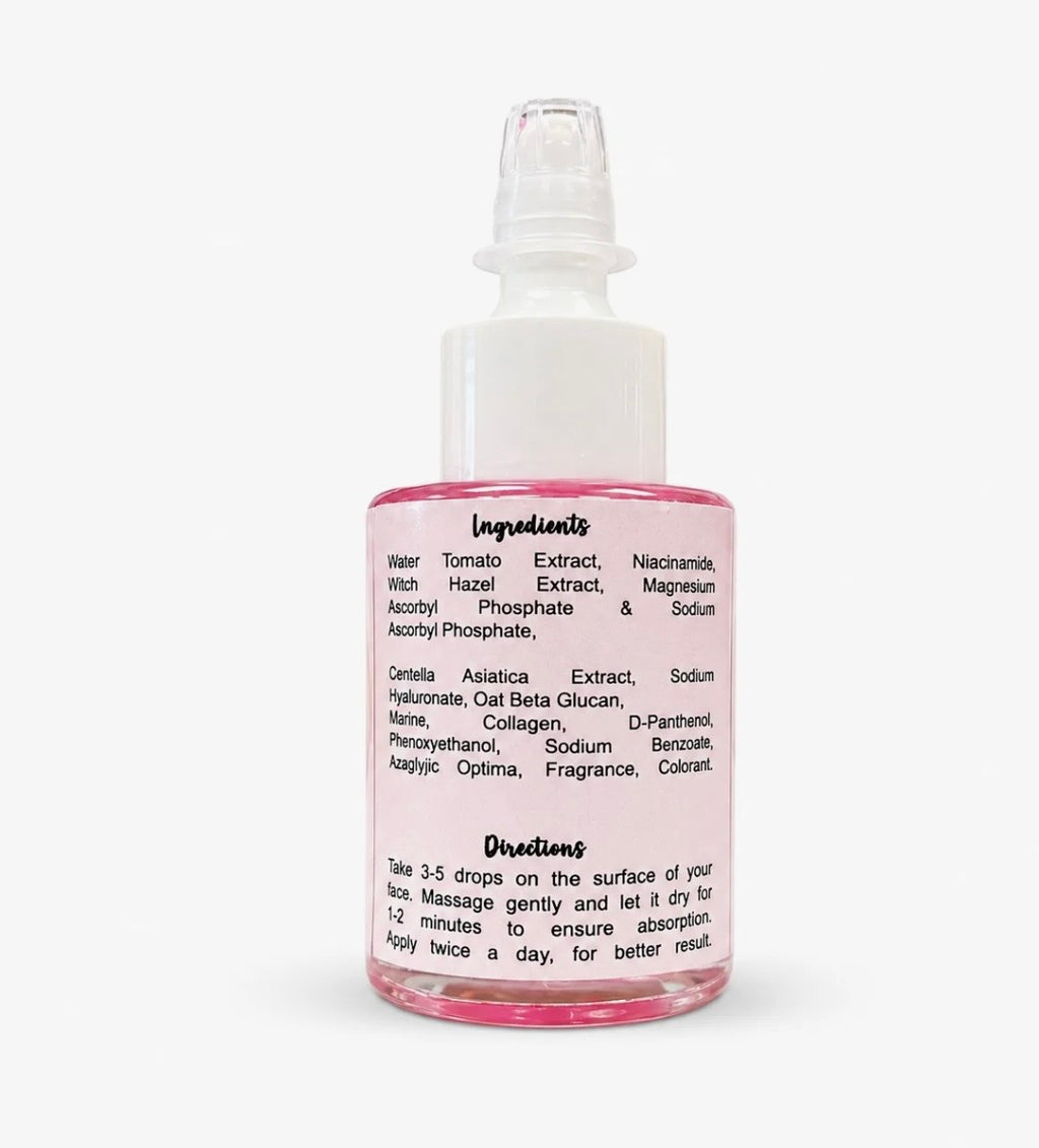Hami-San Facial Serum 30mL – Niacinamide & Vitamin C Glow Serum with Hyaluronic Acid & Centella | Lightweight Hydrating & Smoothing Skin Care Formula