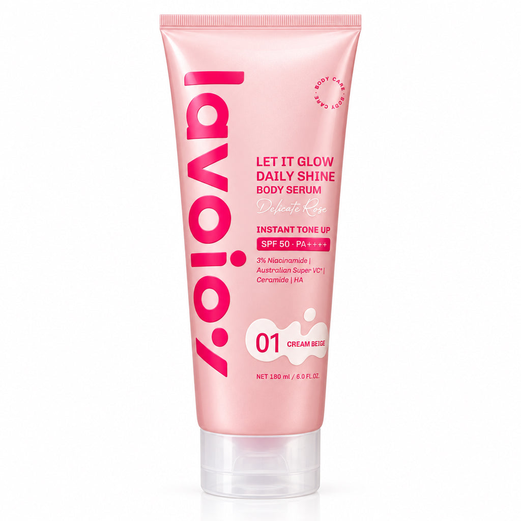 Lavojoy Instant Toneup SPF 50 PA ++ Body Serum Cream Beige
