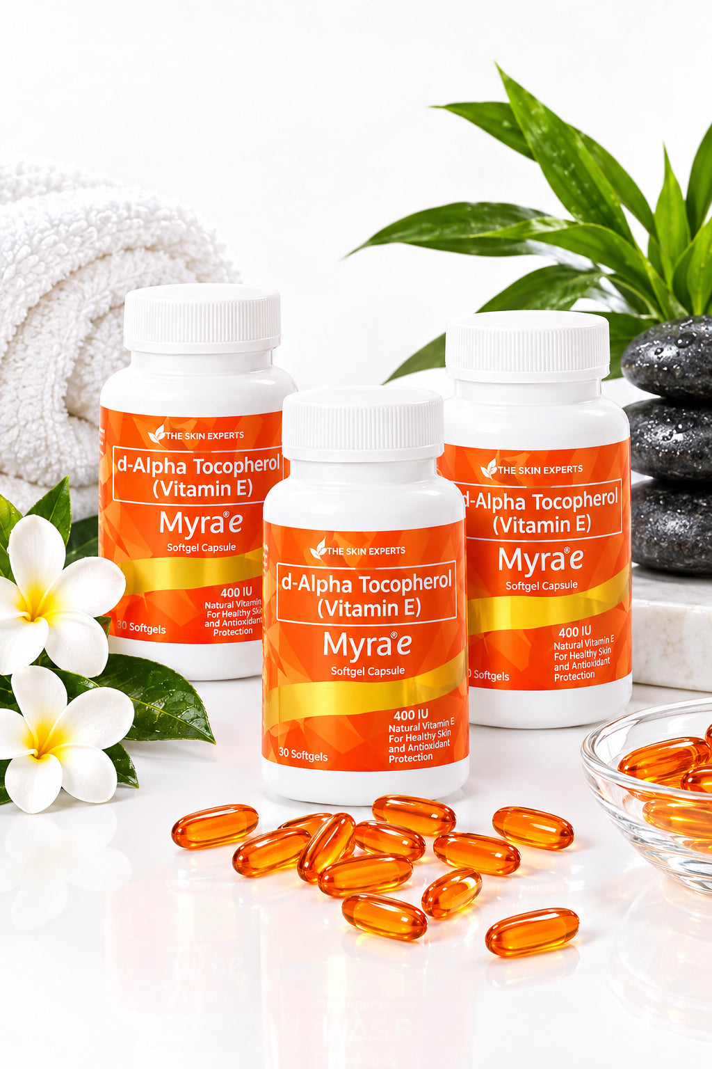 Myra E d-Alpha Tocopherol (Vitamin E) 400 IU – 30 Capsules