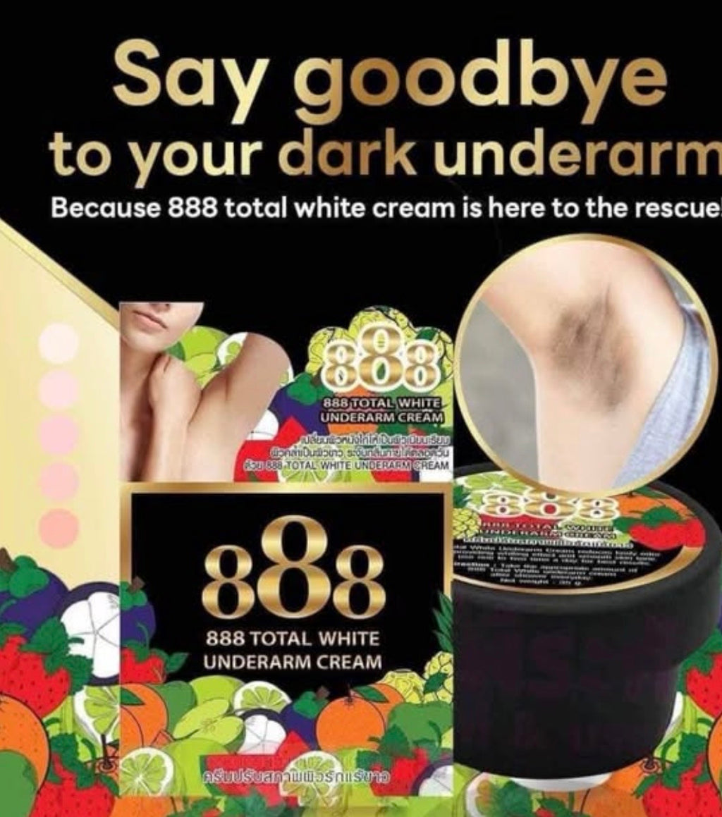 888 Total White Underarm Cream – 35g