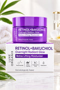 LUXE ORGANIX Retinol + Bakuchiol Overnight Radiant Glow Lifting Moisturizer 50g
