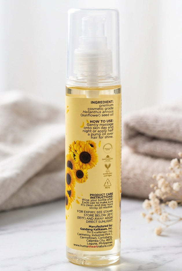 Human Nature Sunflower Premium Beauty Oil 100ml