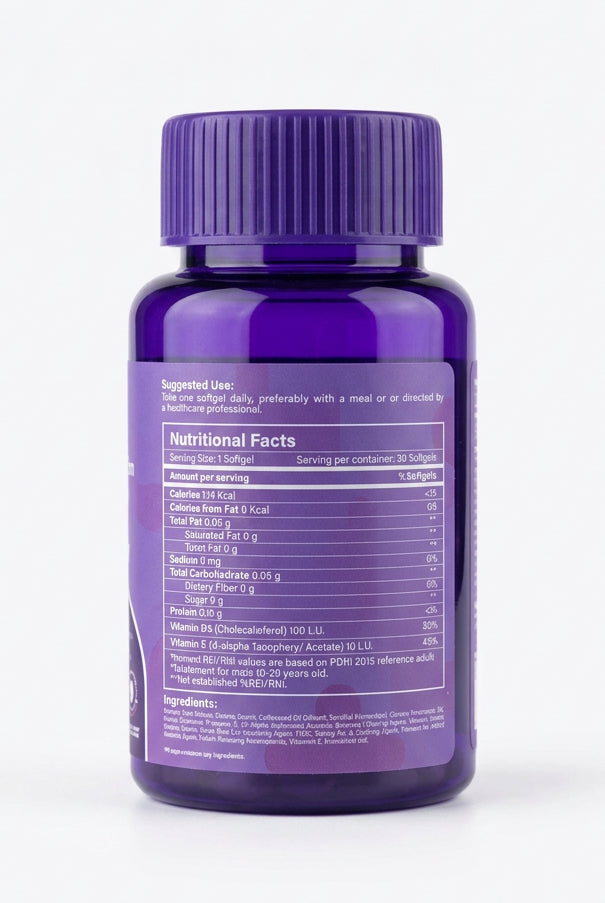 Dr. Daily CoQ10 100 mg + Vitamin E + Vitamin D3