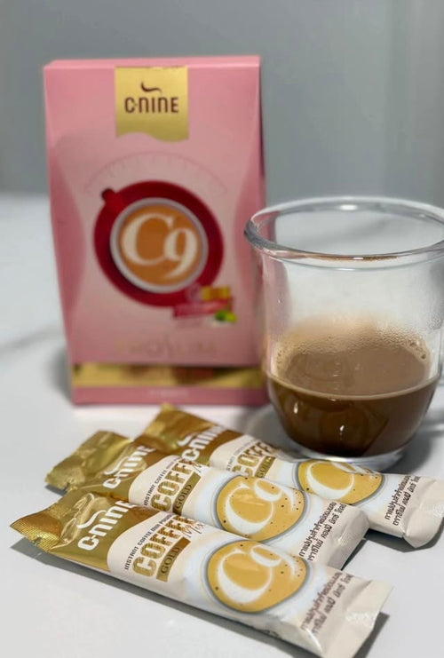 C9 COFFEE  INSTANT COFFEE POWDER WITH COLLAGEN AND NATURAL EXTRACTS /  10 Sachets